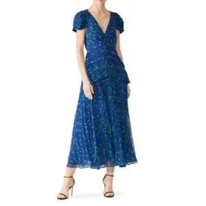 Self-portrait crescent maxi dress 8